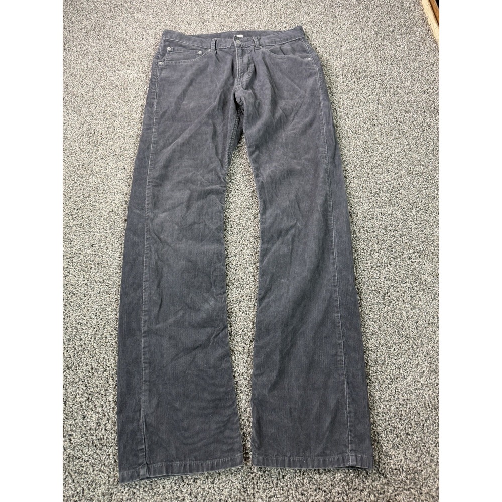 Vintage Levi's Corduroy Pants Men's Size 33X34 Gray
